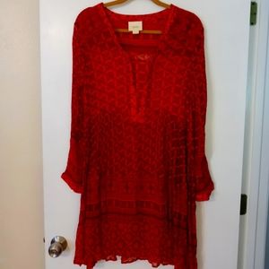 Maeve Boho Inspired Tunic Dress Size 16